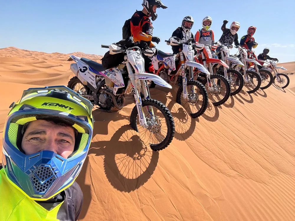 Raid Moto Enduro à Merzouga