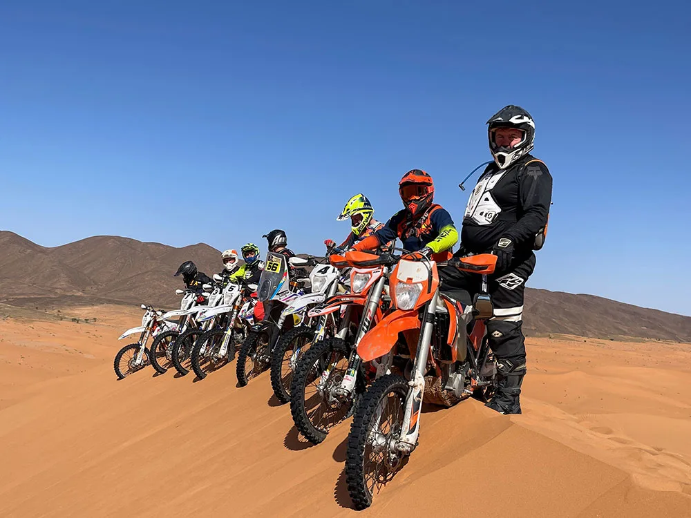 Raid Moto Enduro à Merzouga